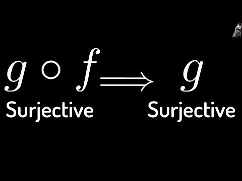 Proof that if g o f is Surjective(Onto) then g is Surjective(Onto)