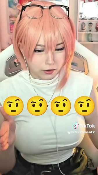Mina Ashido Cosplay Challenge on Twitch Stream