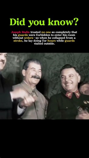 Paranoia Killed Stalin: How Fear Left Him Dying Alone