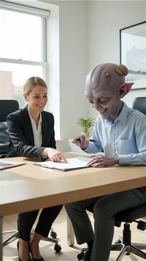 I Tried to Outsmart a Human Contract (I Lost) 📜🛸 #shorts