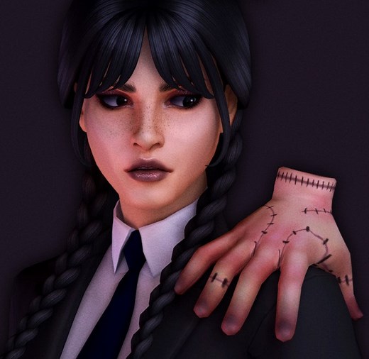 Wednesday Addams CC because she ROCKS!