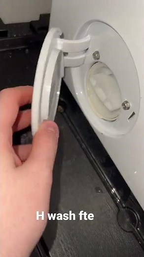 Hoover h wash filter flap