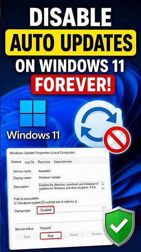 How to Permanently Disable Automatic Updates on Windows 11 (2026)