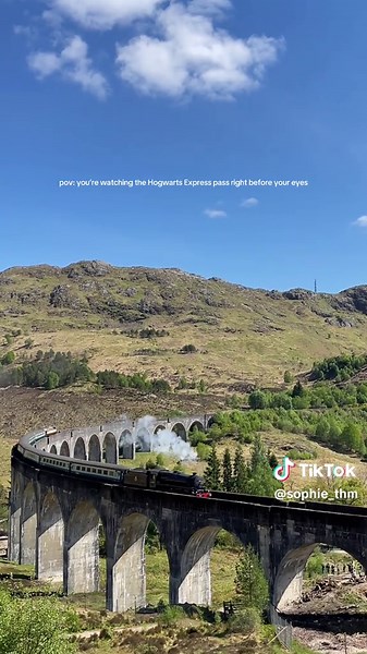 Experience the Hogwarts Express at Glenfinnan Viaduct