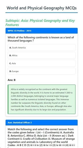 Asia: Physical Geography and Key Features