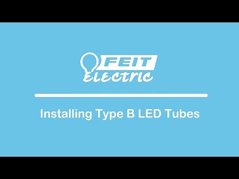 How to Install Type B Linear LED Lamps