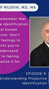 The Menninger Clinic | Mental Health Treatment on Instagram: "Projective identification occurs when someone projects qualities unacceptable to them onto someone else who internalizes the feeling. Tune in to the latest episode of our Mind Dive podcast to learn how to manage this defense mechanism in clinician-patient relationships. 🎤 Guest: Philip Muskin, MD, MA, @columbiapsychiatry 🎙 Hosts: @drkerryhorrell, staff psychologist, and Bob Boland, MD, senior vice president and chief of staff"
