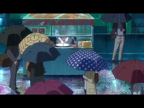 Relaxing Anime Rain Scene | Anime Best Scene