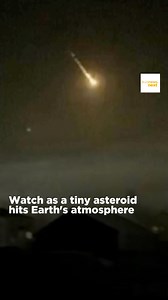 3.9K views · 13 reactions | ☄️Footage of an asteroid entering Earth's atmosphere, passing over Russia’s Siberian republic of Yakutia in the early hours of Wednesday (3 December) morning. The asteroid measured an estimated 70cm, according to the European Space Agency (ESA). | Euronews Next | Facebook