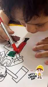 2.6K views | Happy labour day | labour day painting | labour day drawing | labour day art | #labourdayactivity #labourday #labour #labourdayart #toddlersactivities #education #learningthroughplay #learningathome #homeschoolingisfun #homeschoolingisfun | Renu Bala | Facebook