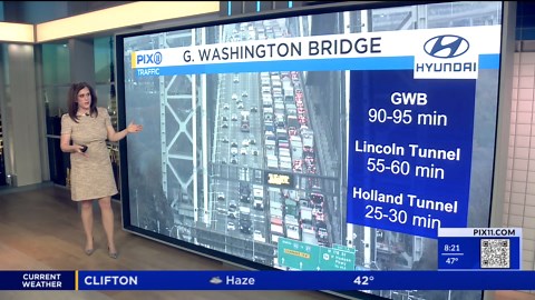 Significant delays on GWB due to crash on Cross Bronx Expressway