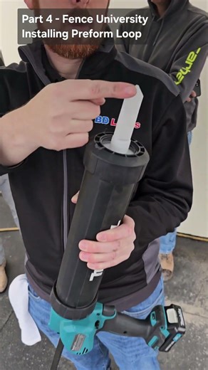 Part 4 of Installing a Preformed Loop for automatic gates