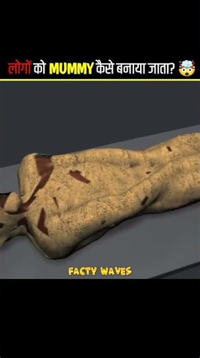 The Mummification Process ? #facts #youtubeshorts #viral #shorts #amazingfacts #shortsfeed #trending