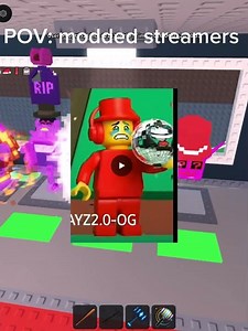 POV: modded streamers ( VOICE REVEAL) #stealabrainrot #roblox