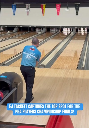 EJ Tackett Wins PBA Players Championship Qualifying Round