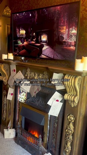 The Ultimate Harry Potter Movie Night Setup 🍿✨ #magic
