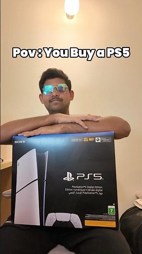 POV: You bought a PS5… then saw the game prices 😭😂! #ps5 #gaming