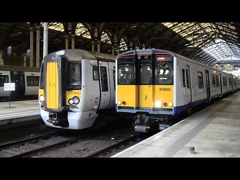 (HD) London Liverpool Street 21/03/2015
