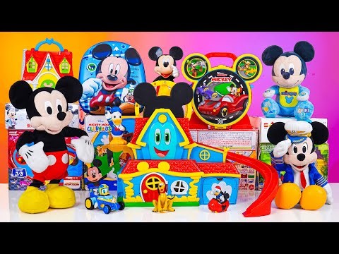 Satisfying with Unboxing Disney Mickey Mouse Jumbo Fun House Playset | Review Toys ASMR
