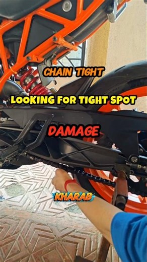 Perfect Chain Tension = Perfect Ride #shorts