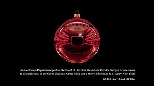 1.4K views · 115 reactions | Happy new year *please turn on the volume to listen to our season's greetings | Greek National Opera – Εθνική Λυρική Σκηνή | Facebook