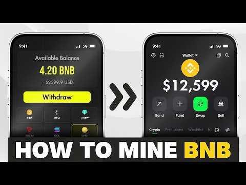 How to mine BNB? A step-by-step guide to cloud mining, no hardware required.#crypto #usdt