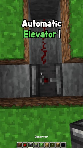 Taturr on Instagram: "Minecraft Automatic Elevator (CONFESS YOUR LOVE FUNK) #minecraft #reels"