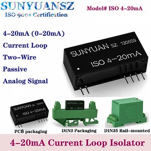 [Hot Item] Current 4 20mA Input and Output Loop Powered Analog Signal Isolator