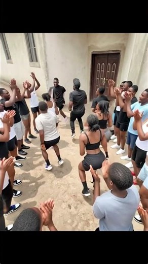 Synced steps, hearts on fire—Amapiano unity in every move! #AmapianoVibes #GroupGroove#danceafrica