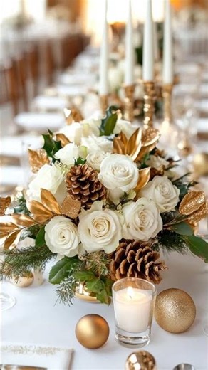 Christmas Table Centerpieces 😍