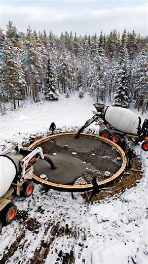 Building a Glass Dome Cabin in the Snowy Forest | DIY & Crafts