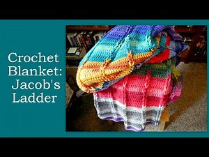 Crochet Blanket: Jacob's Ladder with Premier Sweet Roll Yarn
