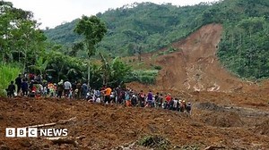 Indonesia landslide: Many missing in Java