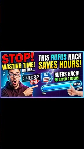 STOP wasting time! This Rufus hack saves hours. 💻