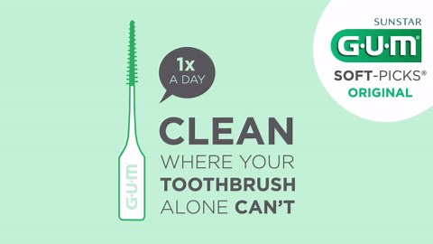 GUM Soft-Picks Original, Dentist Recommended Dental Picks, 50 Count - Walmart.com