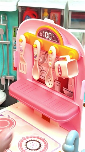 ASMR Kitchen Set Unboxing 🎁 – Mini Kitchen Play Set | Satisfying ASMR