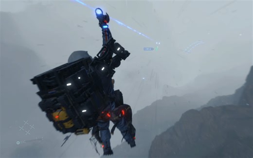 《死亡搁浅》全图最长的滑索路线