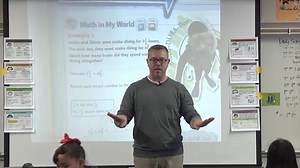 美国五年级数学课"分数的加减运算"Jason Willoughby-美国中小学课堂实录