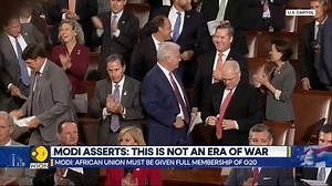 6.4K views · 97 reactions | Indian PM Narendra Modi concludes his addresses at the US Congress, and proceeds for the State dinner. The menu has been carefully curated to cater to his vegetarian preference. Eric Njoka brings you this report by Jessica Stone Watch more; https://www.wionews.com/videos | WION | Facebook