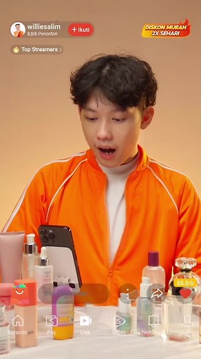 Diskon Kilat & Promo Terbesar 8.8 Shopee Live Maraton Sale