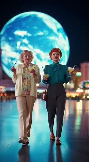 Betty & Lucy in Vegas discussing the benefits of AI & smart grids