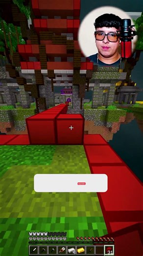 How to make a fast bridge in Minecraft (Bedrock) ⚡