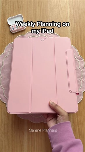 Weekly Planning on my iPad 🎧 #digitalplanner #ipadplanner #digitalplanning #planner #planwithme