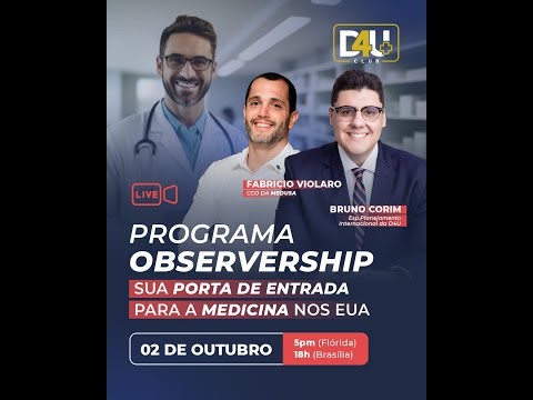 D4U Club | Sua porta de entrada para a Medicina nos EUA