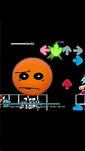 FNF: Vs Lobotomy V2 // Vs Normal, Hard, Demon // Geometry Dash 2.2 #shorts #short