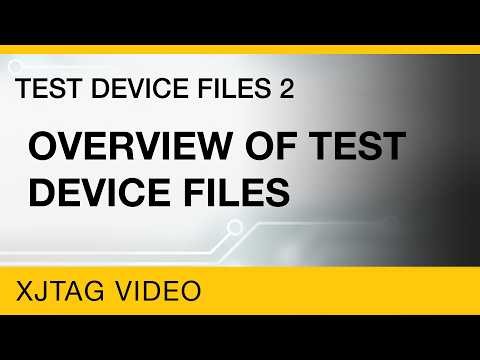 Test Device Files 2 - Bus definitions, Disable values & Configuration variables