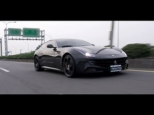 Pure Sound! Ferrari FF V12 NA engine w/ ARMYTRIX Straight Piped Header-back Valvetronic Exhaust