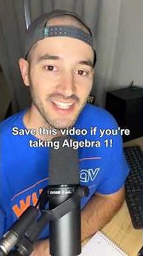 How to graph equations in standard form!#alldayeverydaymath #algebra #math #algebratutor #fyp