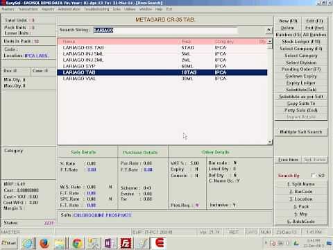 EasySol Advance Feature - EasySol Purchase Import