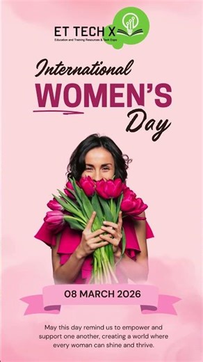 International Women's Day | ET Tech X 2026 ‪@eduexpoglobal‬ #ettechx